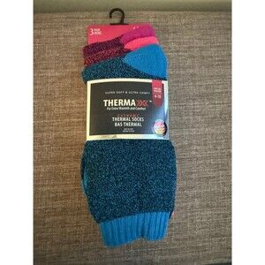 NEW Thermax Extreme Thermal 3pr Women's Maximum Warmth Socks Shoe 4-10